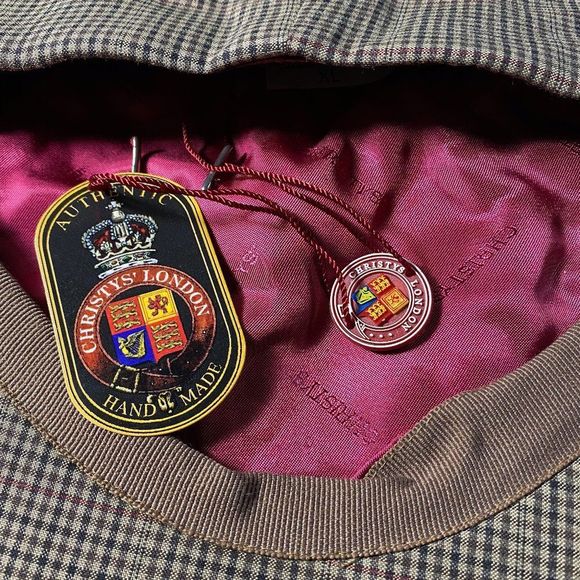 Genuine Christy' London Flat Hat Made in Italy NWT - Picture 8 of 8